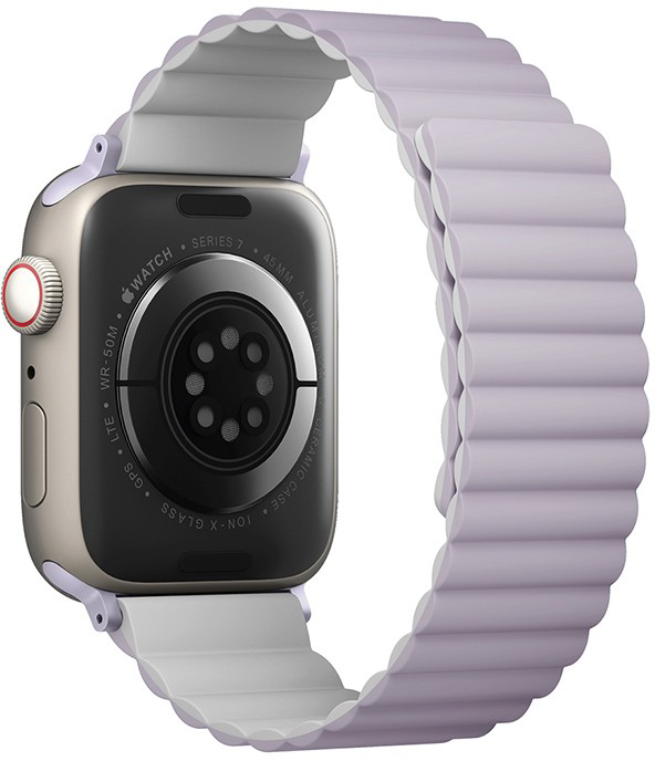Ремешок Uniq Revix (41MM-REVLILWHT) для Apple Watch 41 / 40 / 38 mm (Lilac/White) купить в интернет-магазине icover