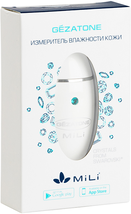 Измеритель влажности кожи Gezatone MiLi Bluetooth (White) купить в интернет-магазине icover