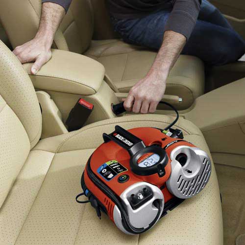 Black+Decker ASI500 - компрессор автомобильный (Red)  купить в интернет-магазине icover