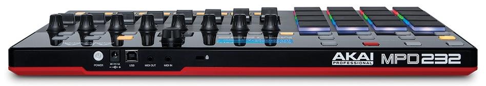 USB/MIDI-контроллер Akai PRO MPD232 A060165 (Black) купить в интернет-магазине icover