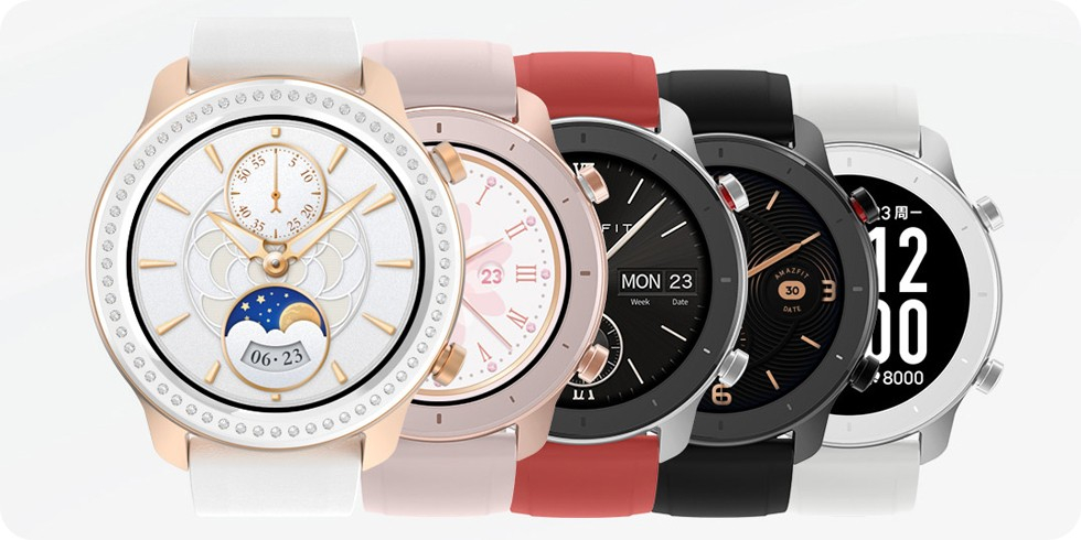 Умные часы Xiaomi Amazfit GTR 42mm EU (Pink) купить в интернет-магазине icover