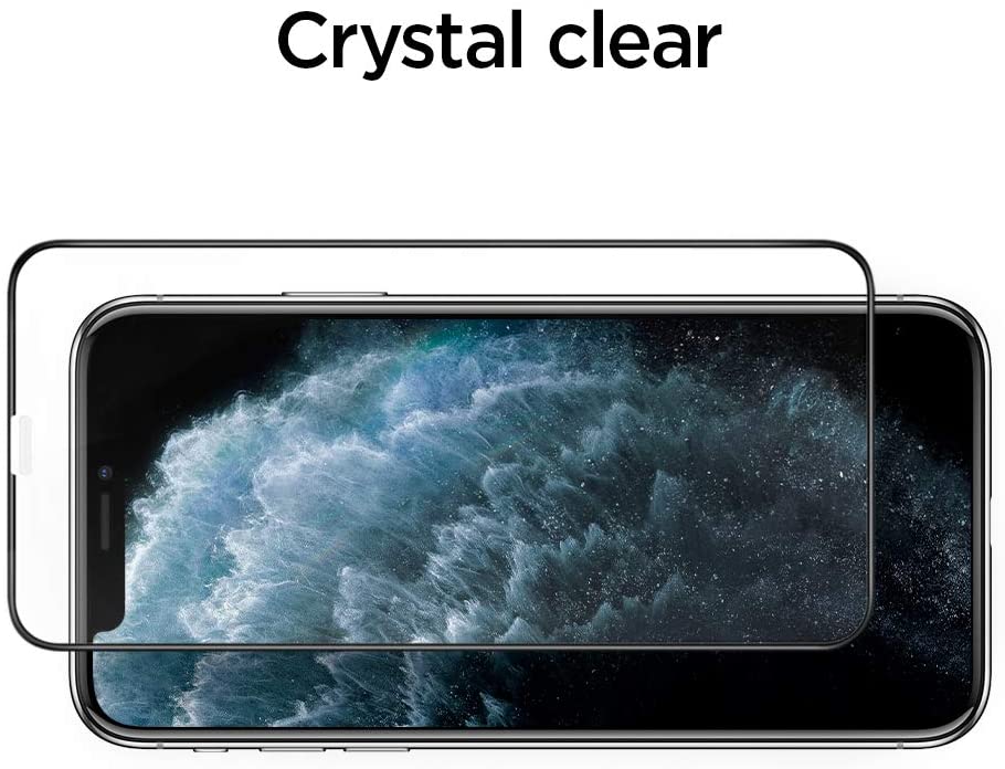 Защитное стекло Spigen GLAS.tR Align Master (AGL00098) для iPhone 11 Pro Max (Black) купить в интернет-магазине icover