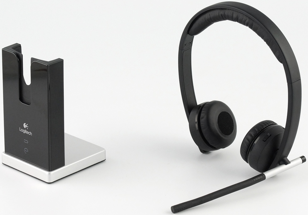 Беспроводная гарнитура Logitech Wireless Headset Dual H820e 981-000517 (Black) купить в интернет-магазине icover