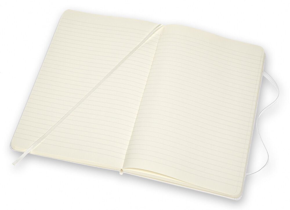 Блокнот Moleskine Moomin Limited Edition Large (LEMOOQP060CLT) в линейку (White/Green) купить в интернет-магазине icover