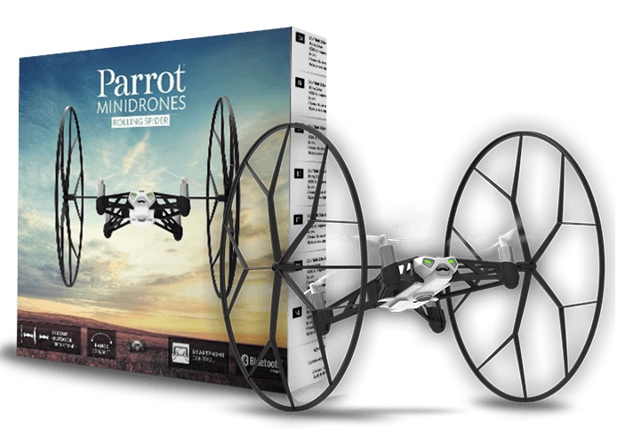 Parrot Rolling Spider (PF723006) - мини-квадрокоптер (White) купить в интернет-магазине icover