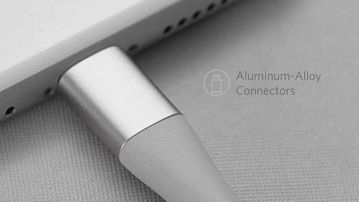 Кабель для iPhone, iPad Anker PowerLine+ II (A8452H41) Lightning 0.9 m (Silver) купить в интернет-магазине icover