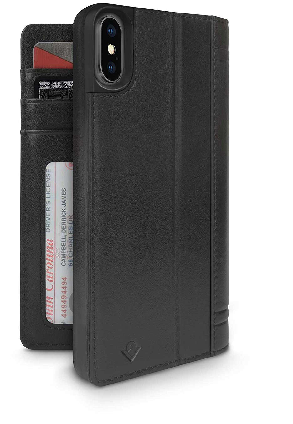 

Чехол-книжка twelve south Journal X для Apple iPhone X (Black)