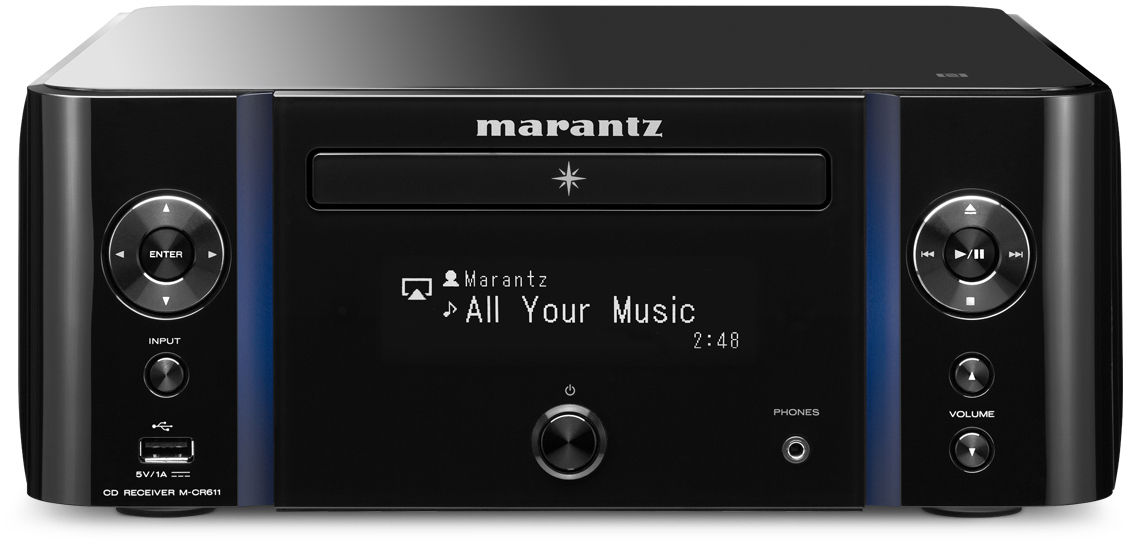 Сетевой CD-ресивер Marantz Melody Media M-CR611 (Black) купить в интернет-магазине icover