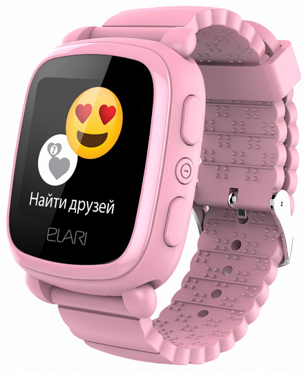 Детские умные часы Elari KidPhone 2 (Pink) купить в интернет-магазине icover