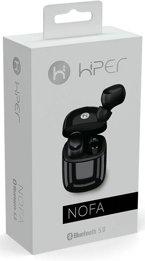 Bluetooth-наушники с микрофоном HIPER TWS Nofa (Black) купить в интернет-магазине icover
