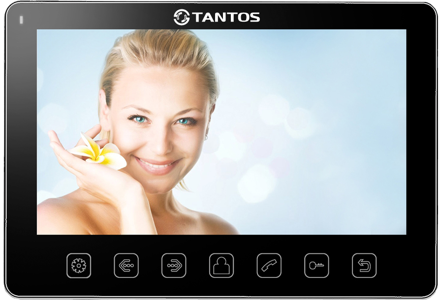 Tantos Prime Slim - монитор видеодомофона (Black) купить в интернет-магазине icover