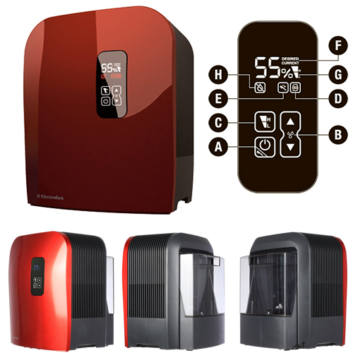 Electrolux EHAW-7525D - мойка воздуха (Red) купить в интернет-магазине icover