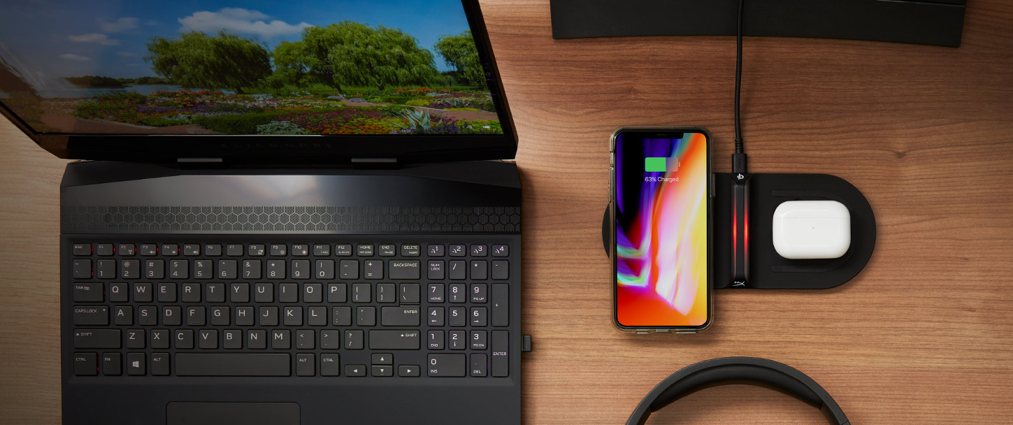 Беспроводная зарядная станция HyperX ChargePlay Base Qi (HX-CPBS-C) купить в интернет-магазине icover