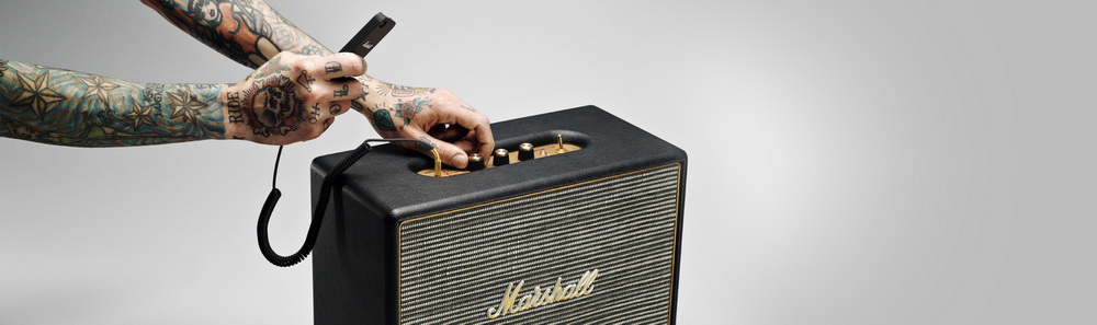 Беспроводная акустическая система Marshall Woburn (Black) купить в интернет-магазине icover