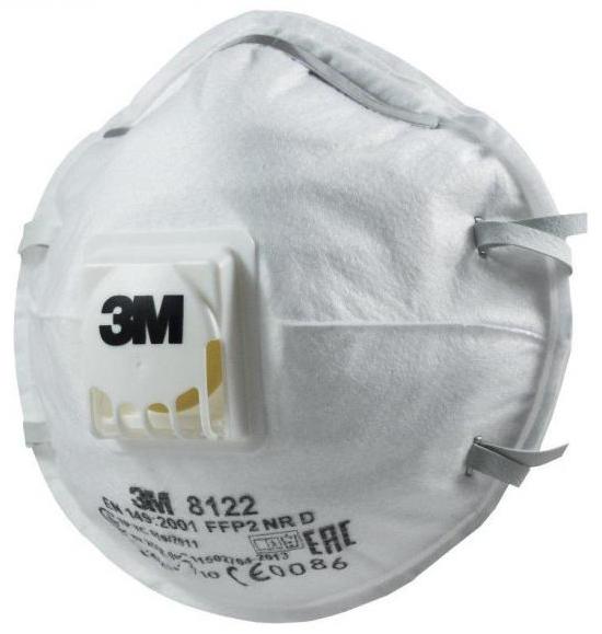 

Респиратор 3M 8122 FFP2 (White)