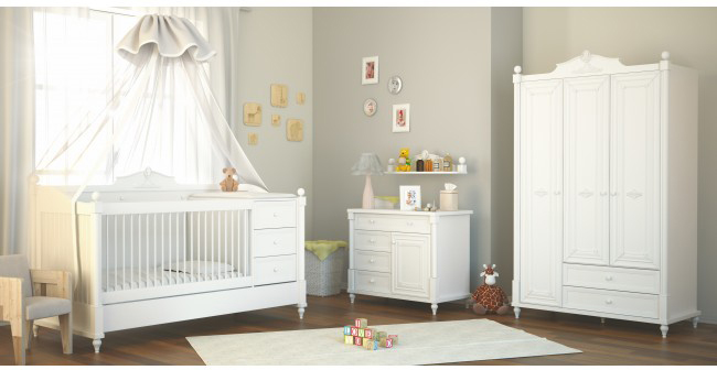NewJoy Angel Baby ANB-1200 (10-109-1200) - бельевой комод (White) купить в интернет-магазине icover
