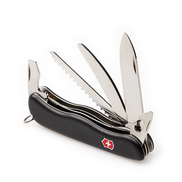 Victorinox Parachutist 0.8473.3 - солдатский нож с фиксатором (Black) купить в интернет-магазине icover