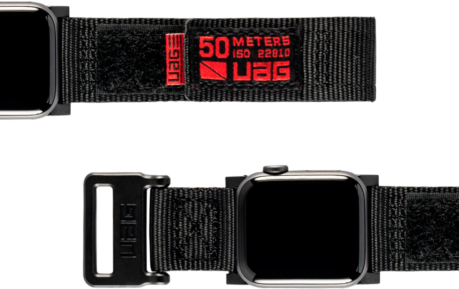 Ремешок Urban Armor Gear Active (19148A114040) для Apple Watch Series 2/3/4 42/44 mm (Black) купить в интернет-магазине icover