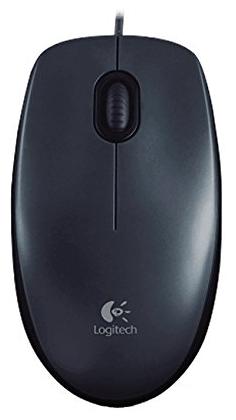 Проводная мышь Logitech M100 USB 910-005003 (Grey) купить в интернет-магазине icover