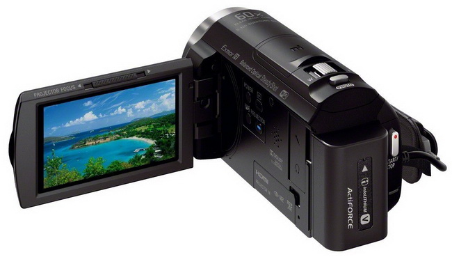 Sony Handycam HDR-PJ530 - видеокамера со встроенным проектором купить в интернет-магазине icover