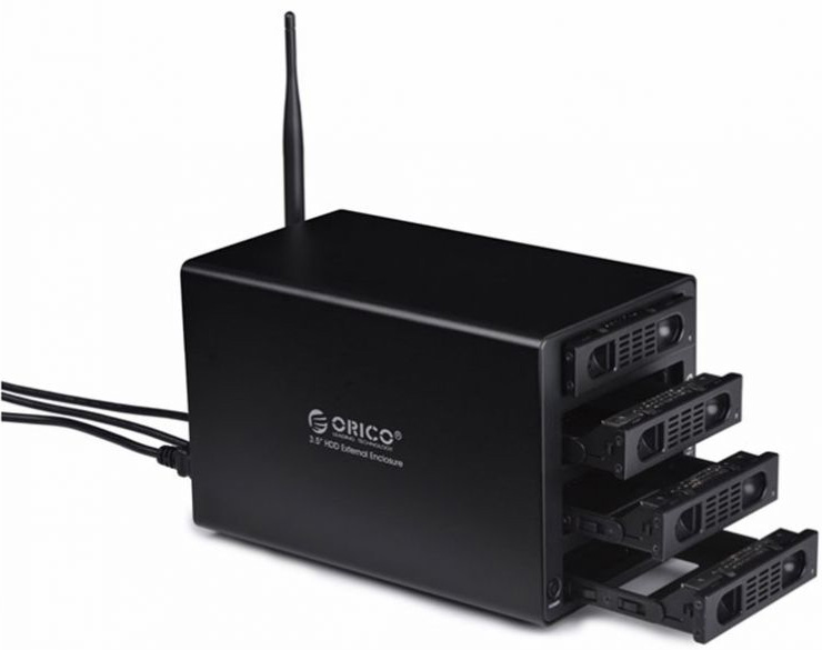 Сетевое хранилище Orico NAS 3549U3RF-BK (Black) купить в интернет-магазине icover