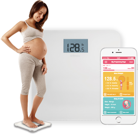 Весы для беременных Ozaki O!Fitness Scale My Pregnancy Days OH013 (White) купить в интернет-магазине icover