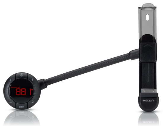 Belkin TuneBase FM Live (F8Z618) - автозарядка и FM-трансмиттер для iPhone/iPod купить в интернет-магазине icover