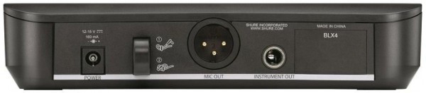 Shure BLX14E K3E - радиосистема с портативным поясным передатчиком (Black) купить в интернет-магазине icover