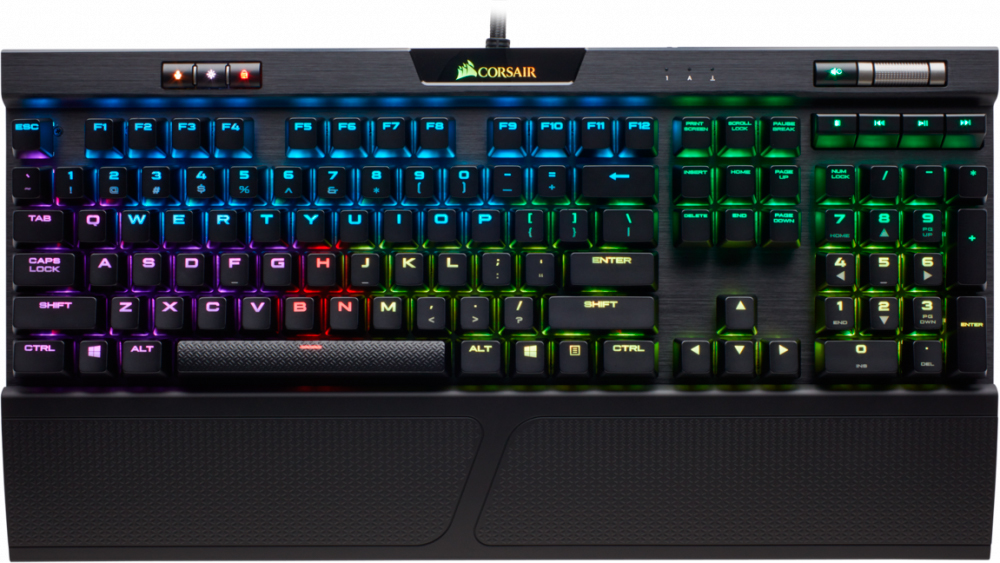 Игровая клавиатура Corsair K70 RGB MK.2 Cherry MX Brown CH-9109012-RU (Black) купить в интернет-магазине icover