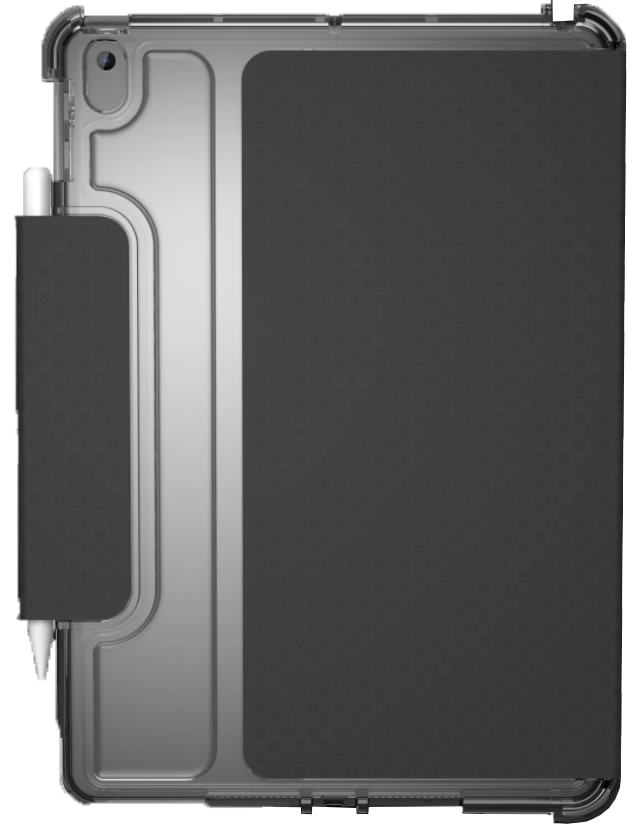 

Защитный чехол UAG Lucent Series (12191N314043) для iPad 10.2" (Black/Ice)
