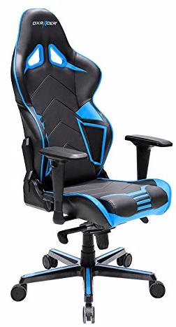 Компьютерное кресло Dxracer OH/RV131/NB (Black/Blue) купить в интернет-магазине icover