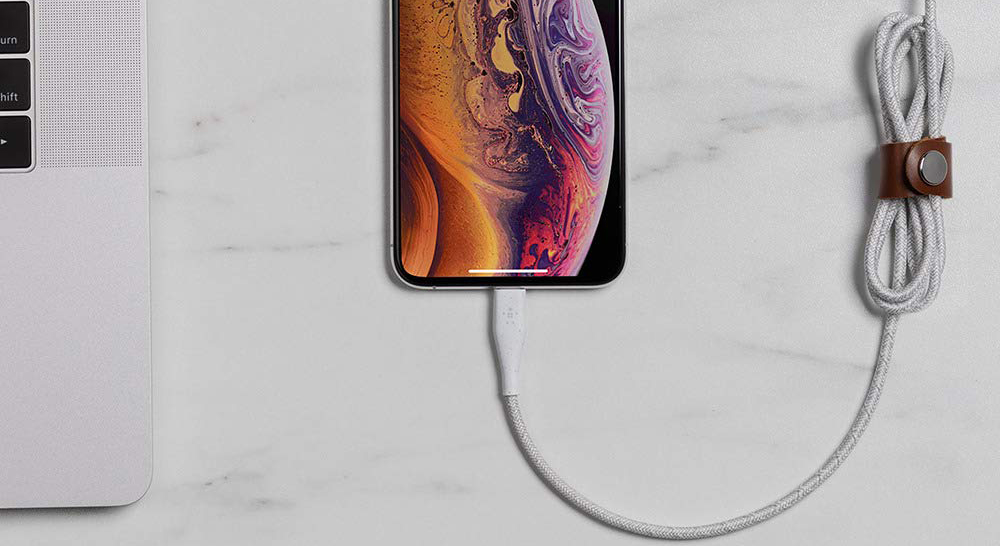 Кабель для iPod, iPhone, iPad Belkin Mixit DuraTek Plus USB-Lightning 1.2 m F8J236bt04-WHT (White) купить в интернет-магазине icover