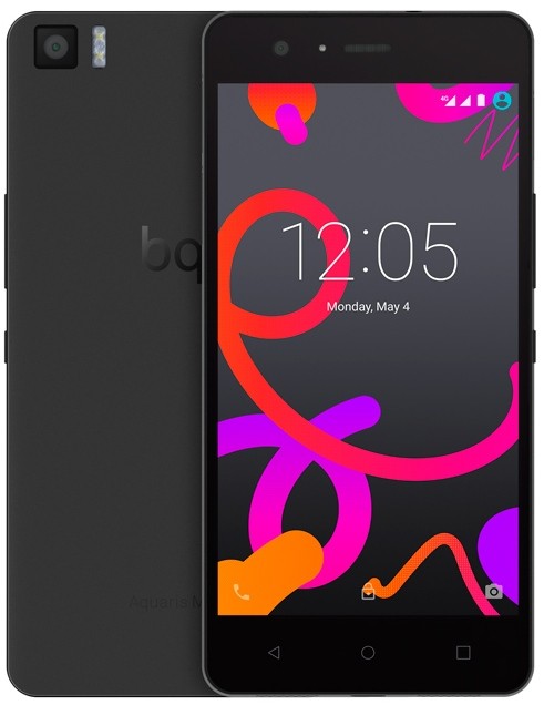 Смартфон BQ Aquaris M5.5 16GB 2GB (Black) купить в интернет-магазине icover