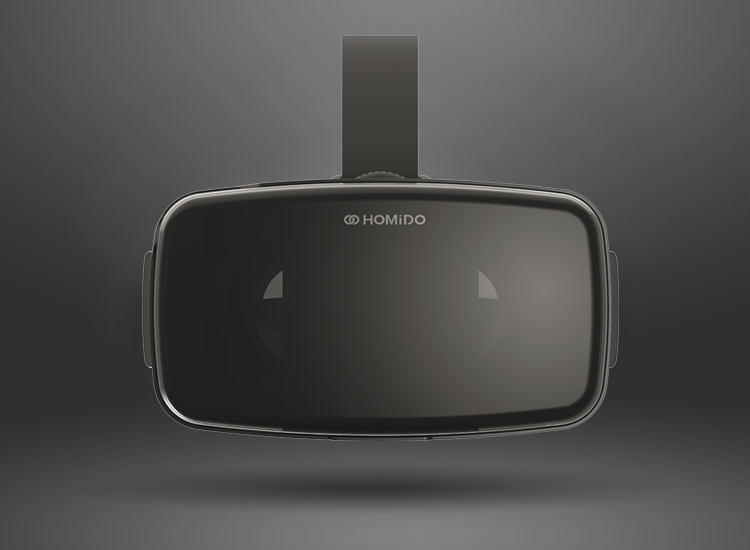 Шлем виртуальной реальности Homido V2 (Black) купить в интернет-магазине icover