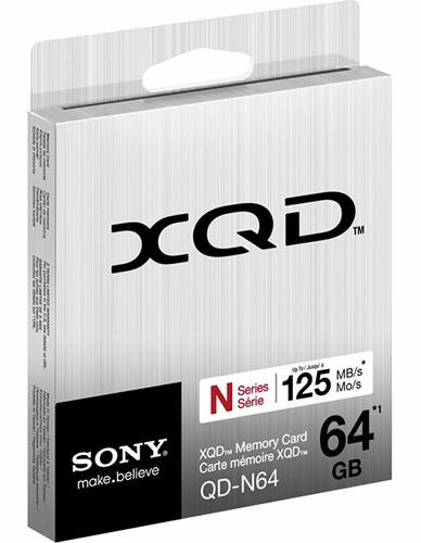 Sony QDN64 XQD 64Gb - карта памяти купить в интернет-магазине icover