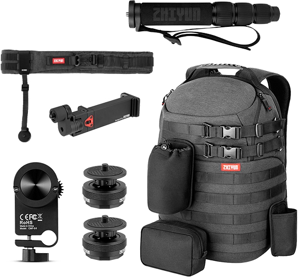 Комплект аксессуаров Zhiyun Master Accessories Kit для стедикама Weebill Lab (Black) купить в интернет-магазине icover