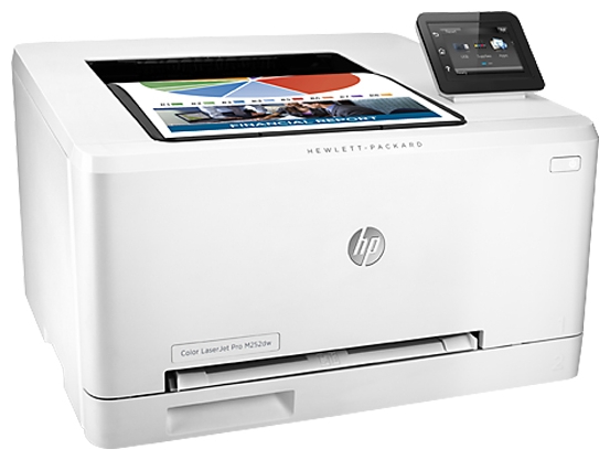 HP Color LaserJet Pro M252dw - цветной лазерный принтер (White) купить в интернет-магазине icover
