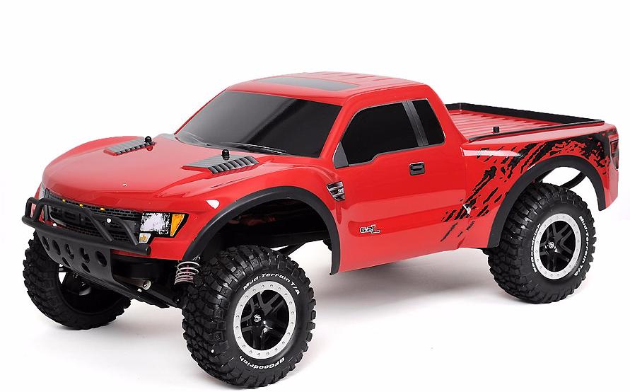 Traxxas Ford F150 SVT Raptor 1:10 - радиоуправляемый шорт-корс (Red) купить в интернет-магазине icover
