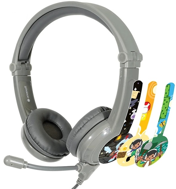 

Детские наушники BuddyPhones Galaxy (Grey)