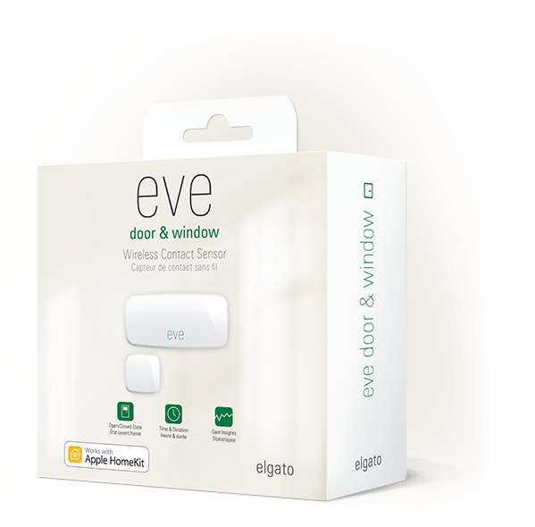 Датчики безопасности Elgato Eve Door & Window 1ED109901000 для Apple Homekit (White) купить в интернет-магазине icover