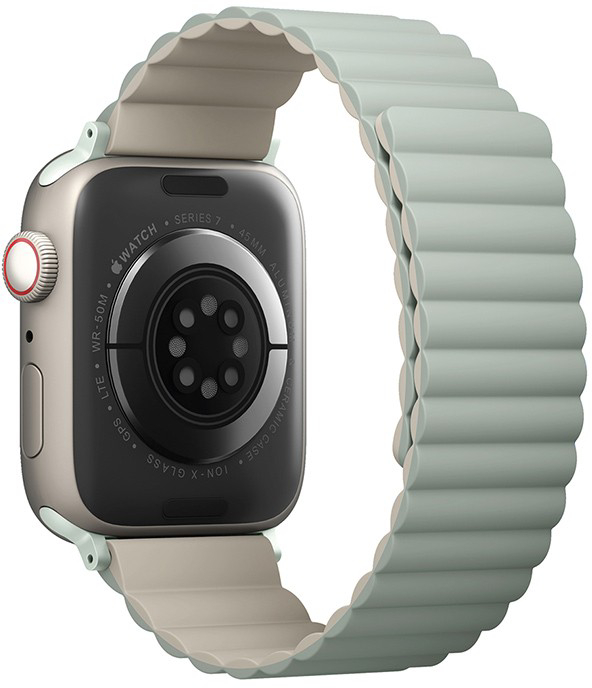Ремешок Uniq Revix (41MM-REVSAGBEG) для Apple Watch 41 / 40 / 38 mm (Sage/Beige) купить в интернет-магазине icover