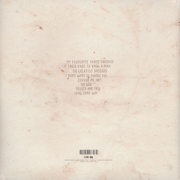 Виниловая пластинка Damien Rice - My Favourite Faded Fantasy (2014) купить в интернет-магазине icover