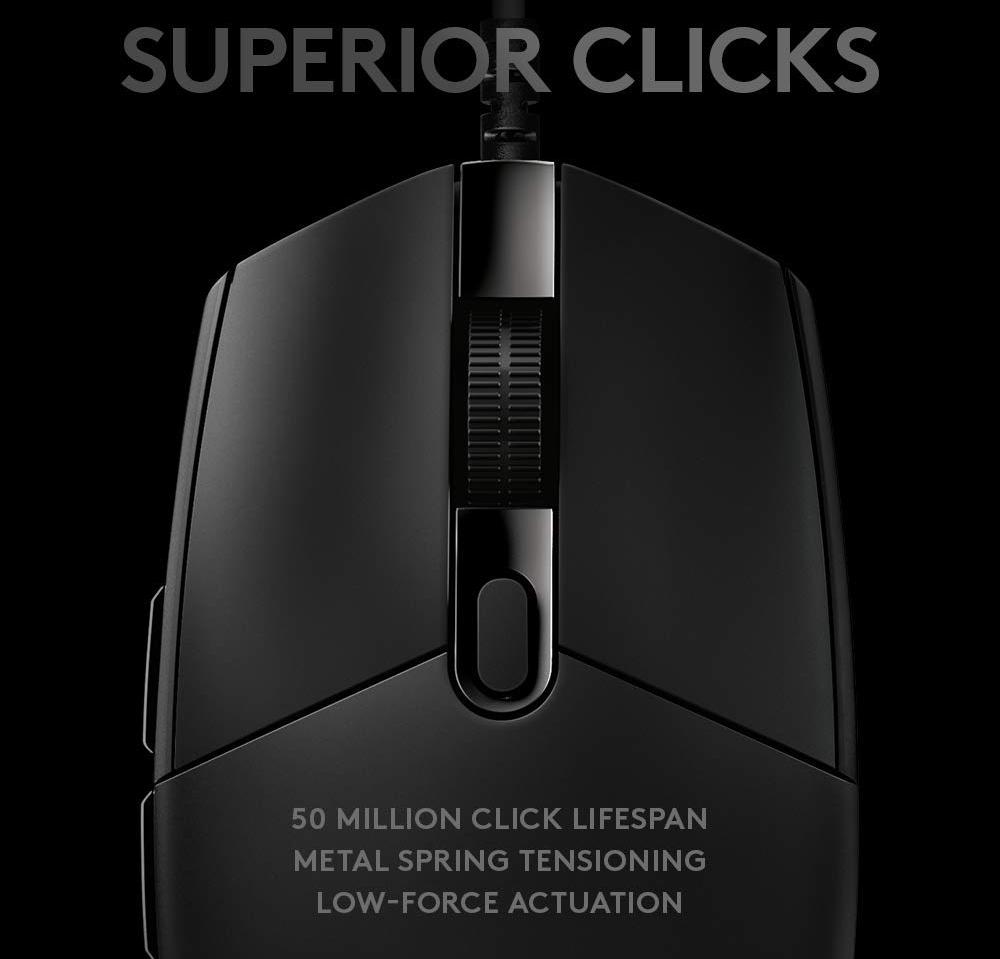 Игровая мышь Logitech G Pro Hero (Black) купить в интернет-магазине icover