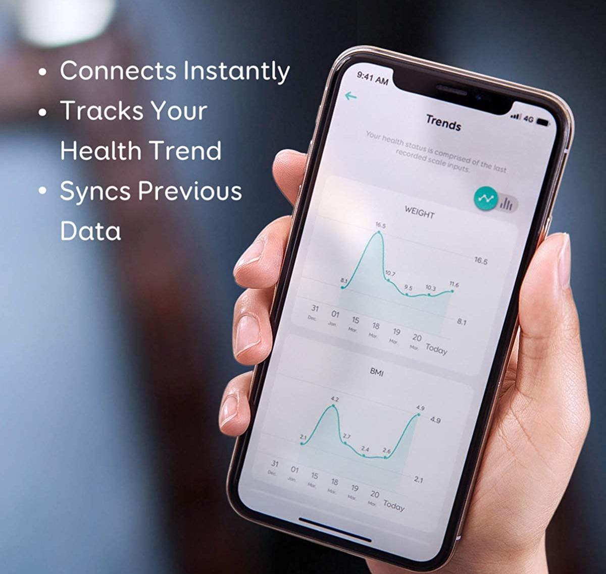 Умные весы Anker Eufy Smart Scale P1 (Black) купить в интернет-магазине icover