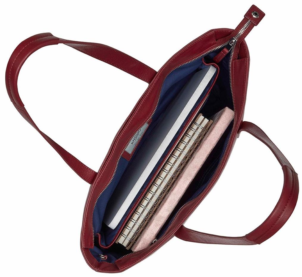 Сумка Knomo Mini Maddox (120-207-BUR) для ноутбука 13" (Burgundy) купить в интернет-магазине icover