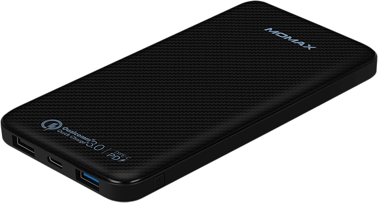 Внешний аккумулятор Momax iPower Minimal PD Quick Charge 10000mAh (Black) купить в интернет-магазине icover
