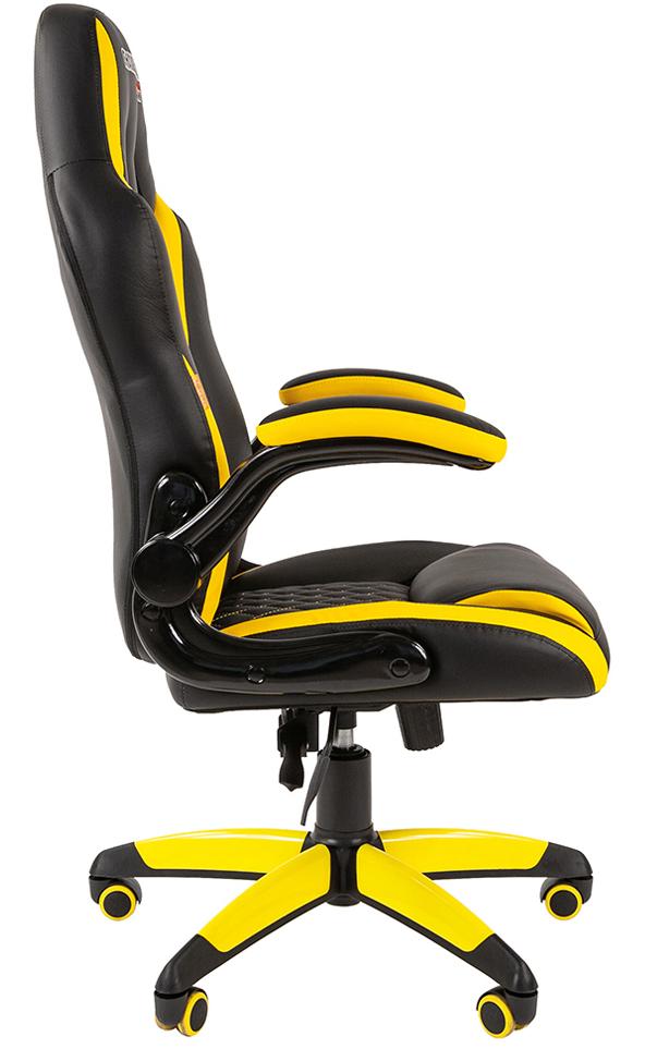 Игровое кресло Chairman Game 15 (Black/Yellow) купить в интернет-магазине icover