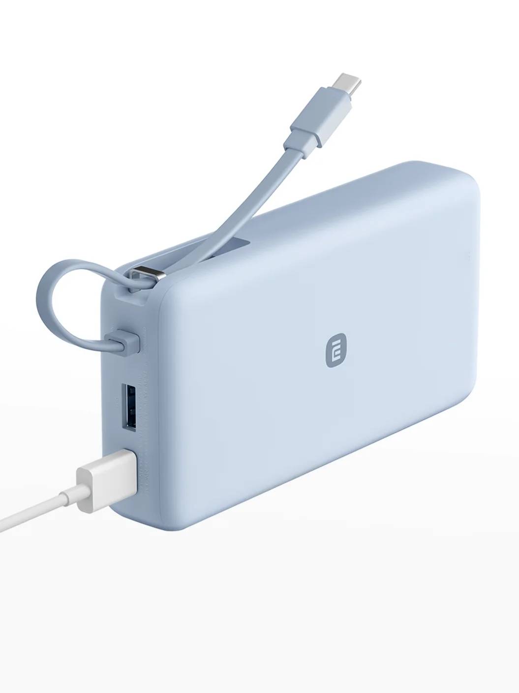 Внешний аккумулятор Xiaomi 67W Power Bank Integrated Cable (BHR08O8GL) 20000mAh (Blue) купить в интернет-магазине icover
