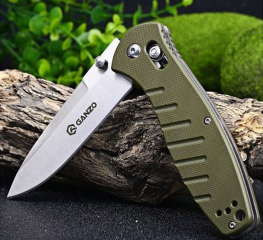 Ganzo G738 - нож складной (Green) купить в интернет-магазине icover