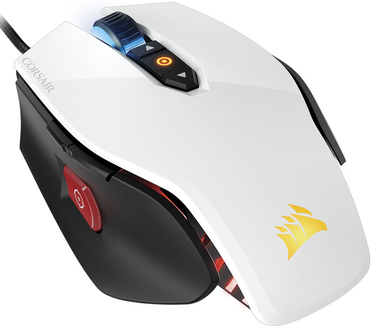 Игровая мышь Corsair Gaming M65 PRO RGB FPS CH-9000095-EU (White) купить в интернет-магазине icover